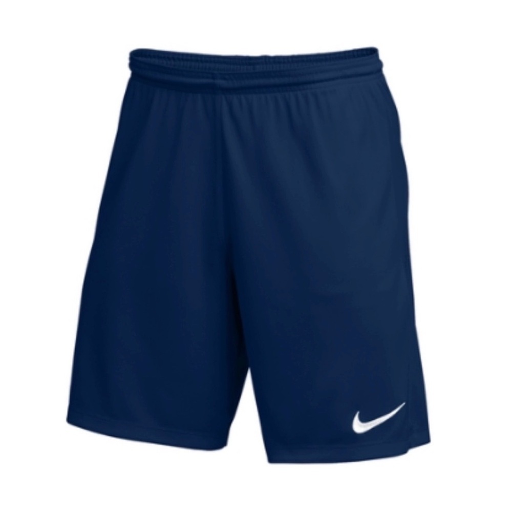 NWT Nike Navy Blue Dry Park III Kid's Soccer Shorts Size XL